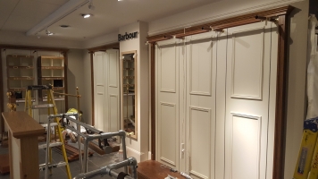 House Of Fraser (Oxford Street) - Furniture fitting at Barbour